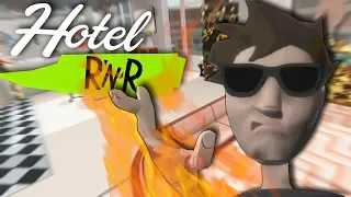 VR ROCK STAR BURNS DOWN A HOTEL | Hotel R'n'R (HTC VIVE)