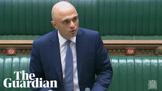 New health secretary Sajid Javid gives Commons statement on Covid-19