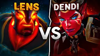 LenS против Dendi в ПОТНОЙ ЧАСОВОЙ ИГРЕ