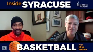 Inside Syracuse Basketball: Lawrence Moten joins Mike Waters to chat about Jim Boeheim