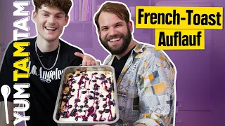 French Toast Rezept I Leckeres French Toast als Auflauf mit Beeren