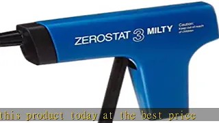 Milty 5036694022153 Zerostat 3 Anti-Static Gun, Blue