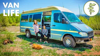 VAN LIFE TOUR | Chef & Photographer Living Full-Time in Their DIY Sprinter Conversion