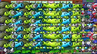 99 Cob Cannon Pea Vs Gargantuar Vs Dr. Zomboss - Plants vs Zombies 4