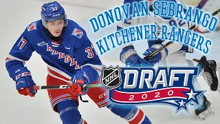 2020 NHL Draft Prospect Profile: Donovan Sebrango - Kitchener Rangers