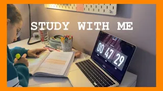 Benimle 1 Saat Ders Çalış | study with me (no music) | benimle sınavlara çalışın (müziksiz)