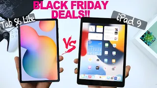 Galaxy Tab S6 Lite vs iPad 9 | BEST BLACK FRIDAY DEALS