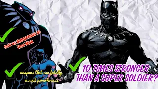 How Strong is the Black Panther / T-Challa - Bast - Marvel Comics