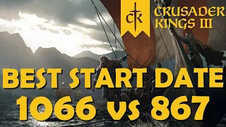 Crusader Kings 3 - Best Start Date Guide (1066 vs 867)