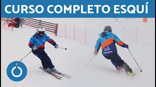 Aprende a ESQUIAR en NIEVE en 1Día ⛷️ Curso COMPLETO de ESQUÍ