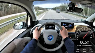 BMW i3 E-Drive 170HP - Highway POV Test Drive