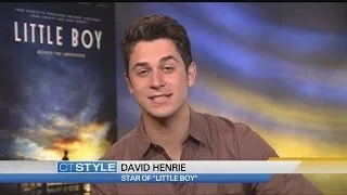 David Henrie talks new film "Little Boy"