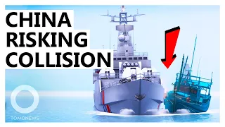 Militarization of the South China Sea: Philippines China Tensions as China Risks Collision