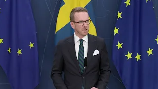 Pressbriefing med Andreas Carlson med anledning av trafikläget