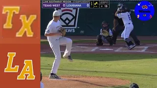 LLWS 2021 Southwest Region Championship Game | Texas West vs Louisiana | 2021 LLWS Highlights