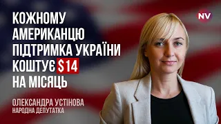 Якщо хоча б долар піде на корупцію – це небезпечно – Олександра Устінова