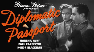 Diplomatic Passport (1954) MARSHA HUNT ♠ HONOR BLACKMAN