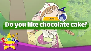 Hansel and Gretel - Do you like chocolate cake? (Liking) - English famous story for kids