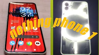 Nothing phone (1) unboxing First look