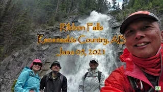 Hike to Ribbon Falls in Kananaskis Country