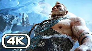 GOD OF WAR Kratos vs. Thor Sons Fight Scene (4K 60FPS Ultra Settings)