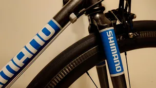 Vintage Shimano SF Road Gravel Bike Restoration Build