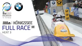 Full Race 4-Man Bobsleigh Heat 3 | Königssee | BMW IBSF World Championships 2017