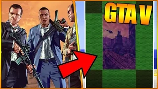 HOW TO MAKE A PORTAL TO THE GTA 5 DIMENSION - MINECRAFT - GTA V Grand Theft Auto