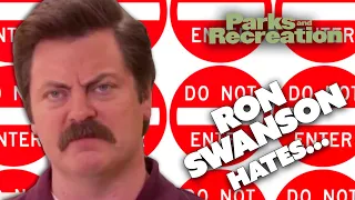 Ron Swanson HATES... | Parks and Recreation | Comedy Bites