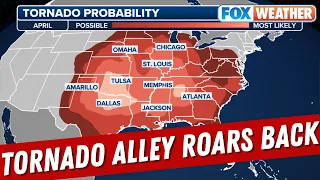 Tornado Alley To Roar Back To Life As Dangerous Stretch Of Severe Storms On The Way