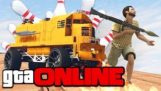 СОКРУШИТЕЛЬНЫЙ БОУЛИНГ В GTA 5 ONLINE (ГТА 5 ПРИКОЛЫ) #175