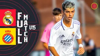 FULL MATCH: Real Madrid vs RCD Espanyol Cadete B U15 2022