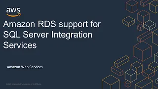 Amazon RDS support for SQL Server Integration Services