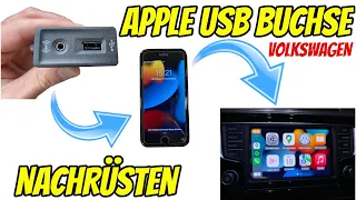 VW: Apple USB Buchse nachrüsten || How-To, Teilenummern, Codierung