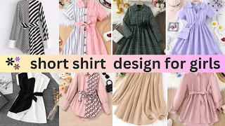 Short shirt designs for girls | Stylish girls top designs | New girls fashion girl latest collection