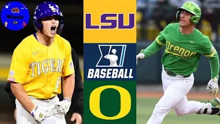 LSU vs #14 Oregon Highlights | Eugene Regional Final (Game 6) | 2021 College Baseball Highlights