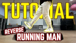 SHUFFLE TUTORIAL BASIC / HOW TO SHUFFLE Easy Steps for Beginners REVERSE RUNNING MAN