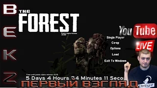 The Forest: Первый Взгляд в прямом эфире (Survival Game) v.0.0.9