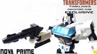 Transformers Collector's Club 2015 Exclusive Nova Prime