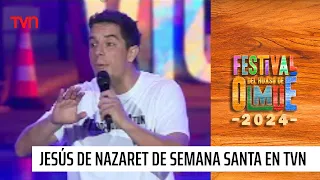 Jesús de Nazaret de Semana Santa en TVN - Vicho Viciani | Festival del huaso de Olmué 2024