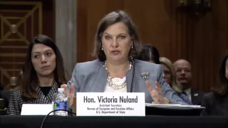 Assistant Secretary Nuland Testifies before Senate on Ukraine