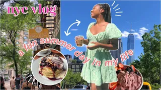 nyc vlog | a fun summer day in my life (brunch, pool day + more)