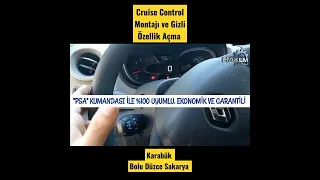 Renault Trafic 3 Hız Sabitleme / Cruise Control