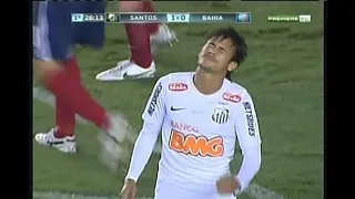 Neymar vs Bahia Brasileirao (30/08/2012)