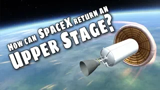 SpaceX upper stage recovery - Can they do it? - KSP Simulation