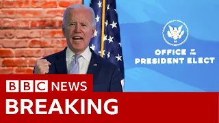 Biden victory confirmed after deadly attack on Capitol - BBC News