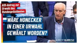 "Wäre Honecker in einer Urwahl gewählt worden?" - 28.01.2022