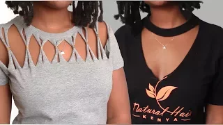 DIY T-shirt Upcycle