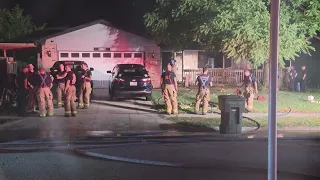 Firefighters battle deadly house fire in north Columbus