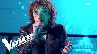 Christophe  - Les mots bleus | Xam Hurricane | The Voice 2018 | Lives